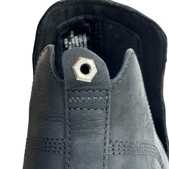 Kodiak Low Rider Boots Women's SZ 9.5 V Cut Ankle Bootie Black Slip On Leather - Picture 7 of 11